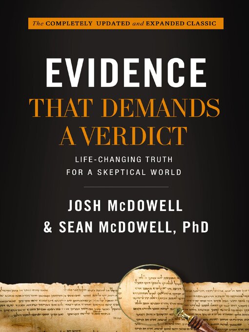 Title details for Evidence That Demands a Verdict by Josh McDowell - Wait list